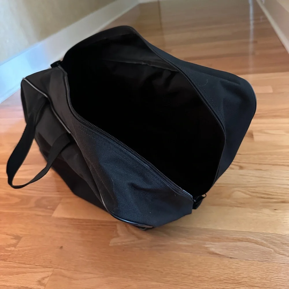 NWOT Harley Davidson Black Touring Travel Bag Canvas Duffle Bag